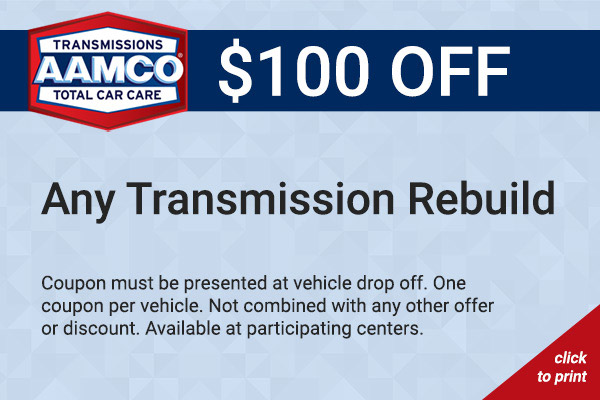 $100 transmission rebuild